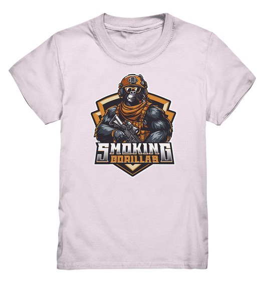 SMOKING GORILLAS - Kids Basic Shirt 2025