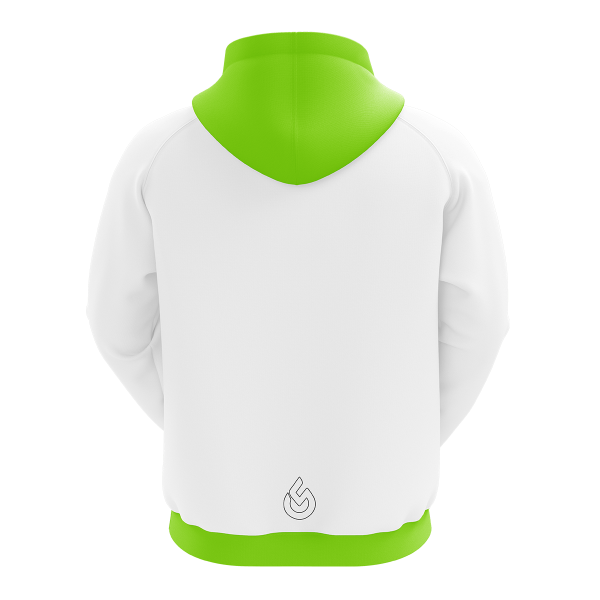 F!VE GAMING - Crew Hoodie 2021 White