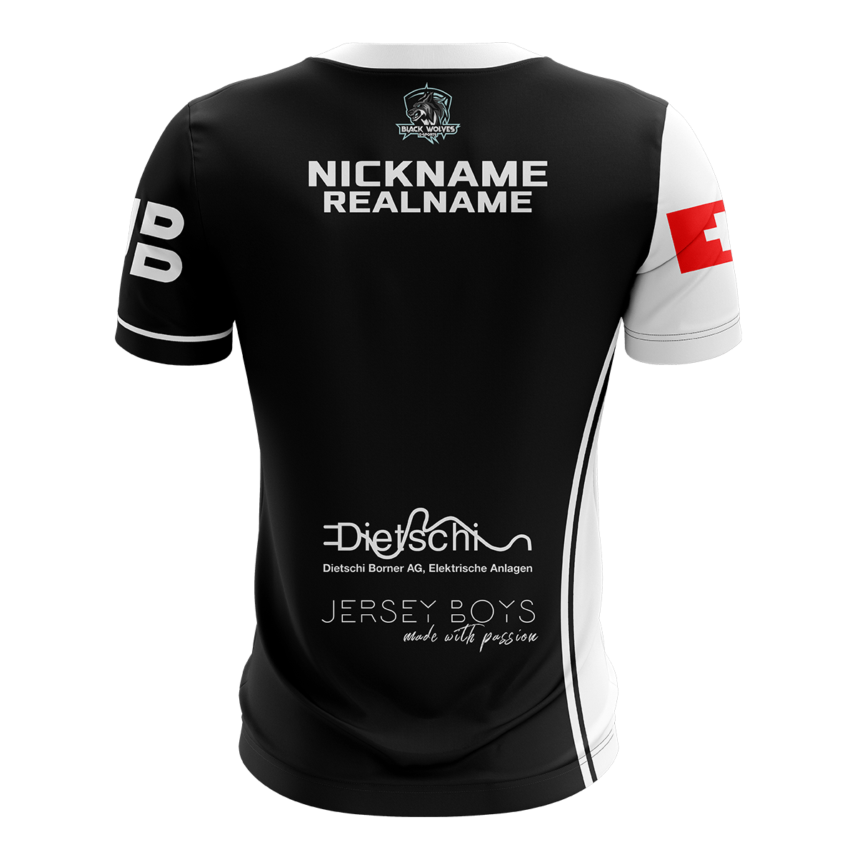 BLACK WOLVES E-SPORTS - Jersey 2020