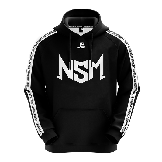 NIGHTSKYMONKEYZ - Crew Hoodie 2021 - Black