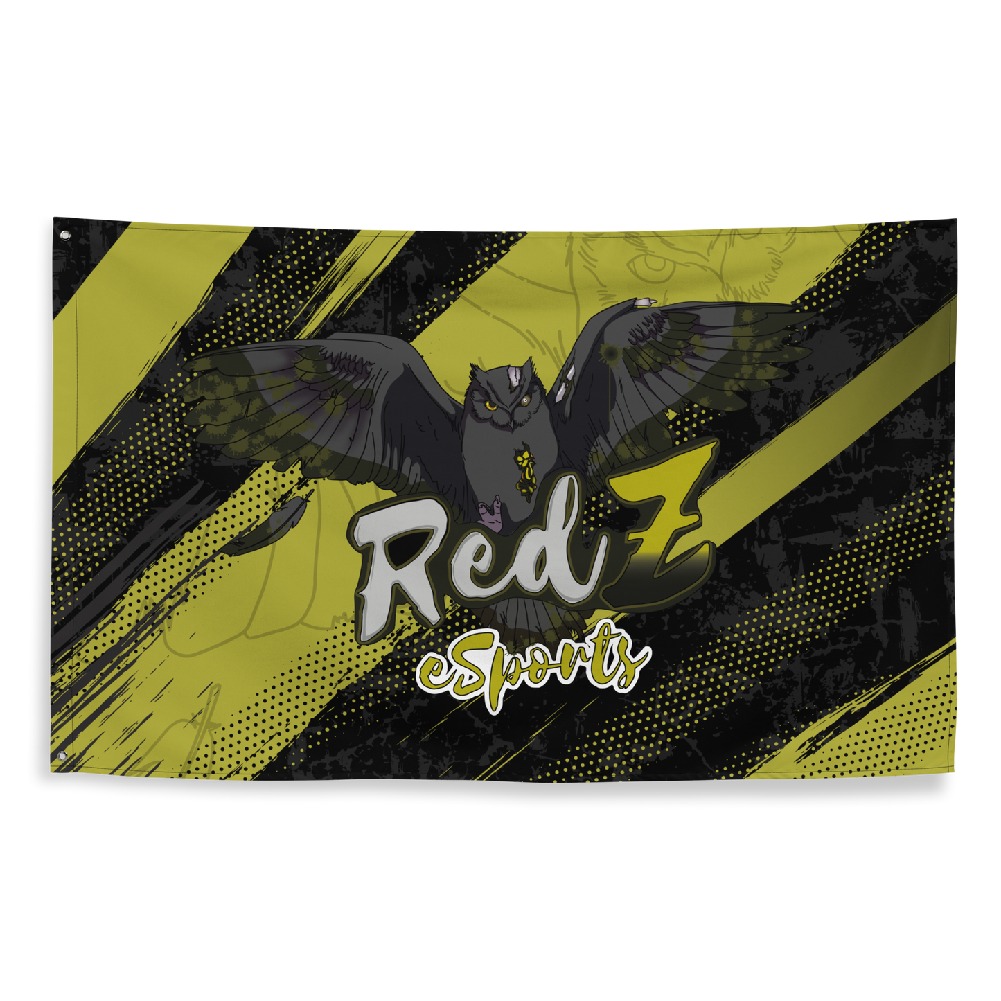 REDZ ESPORTS - Flagge Gold