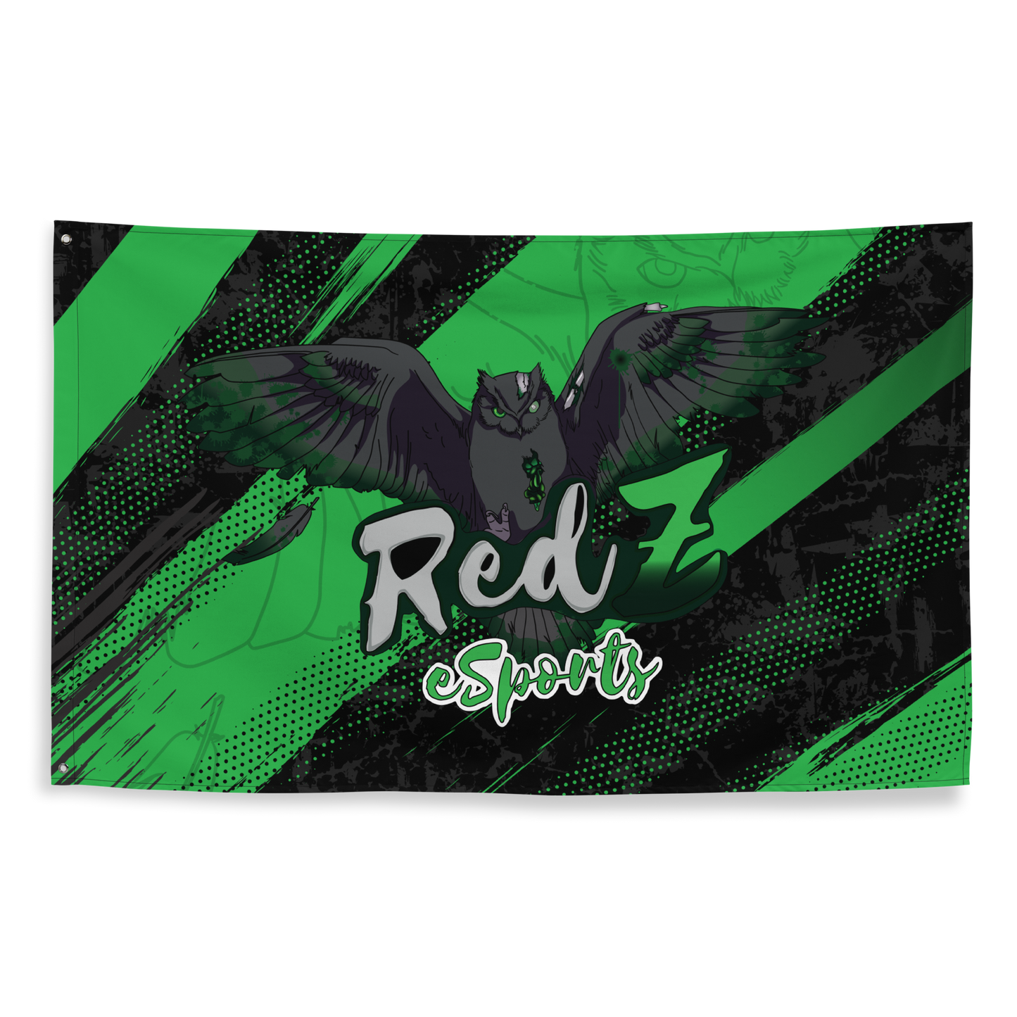 REDZ ESPORTS - Flagge Green