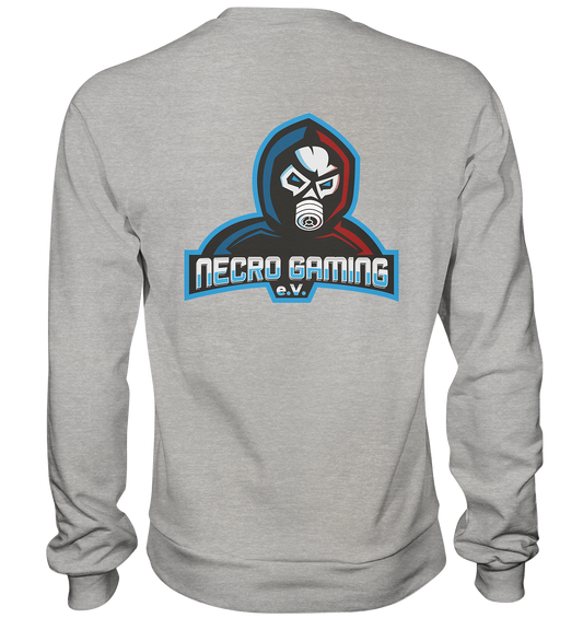 NECRO GAMING - inkl. Backprint - Basic Sweatshirt