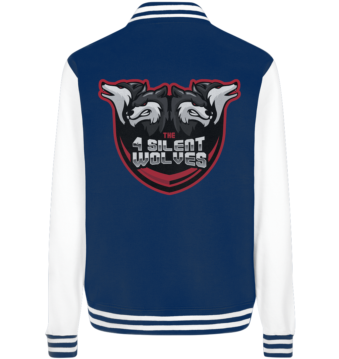 THE 4 SILENT WOLVES - Basic College Jacke