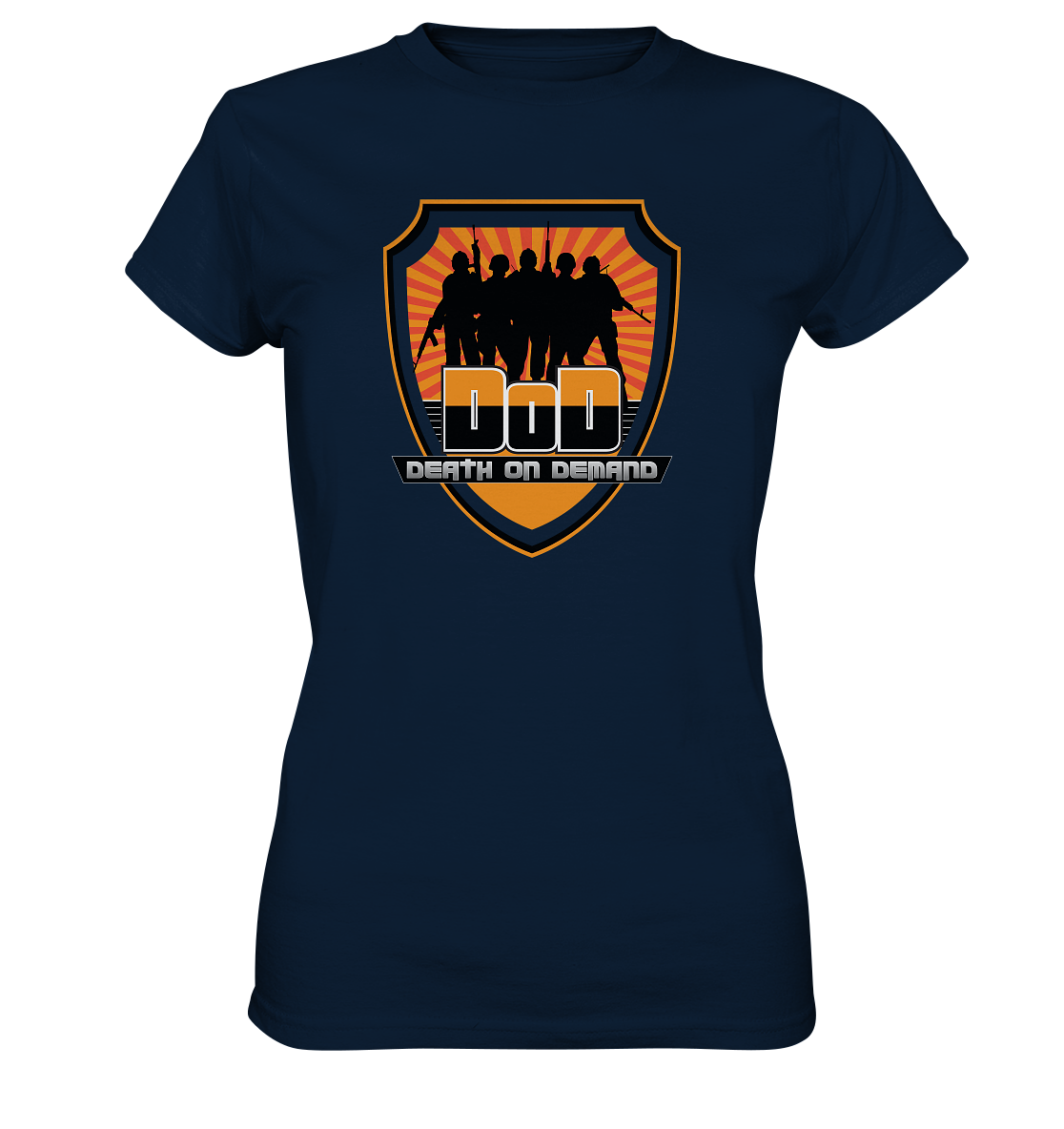 DEATH ON DEMAND - Ladies Basic Shirt