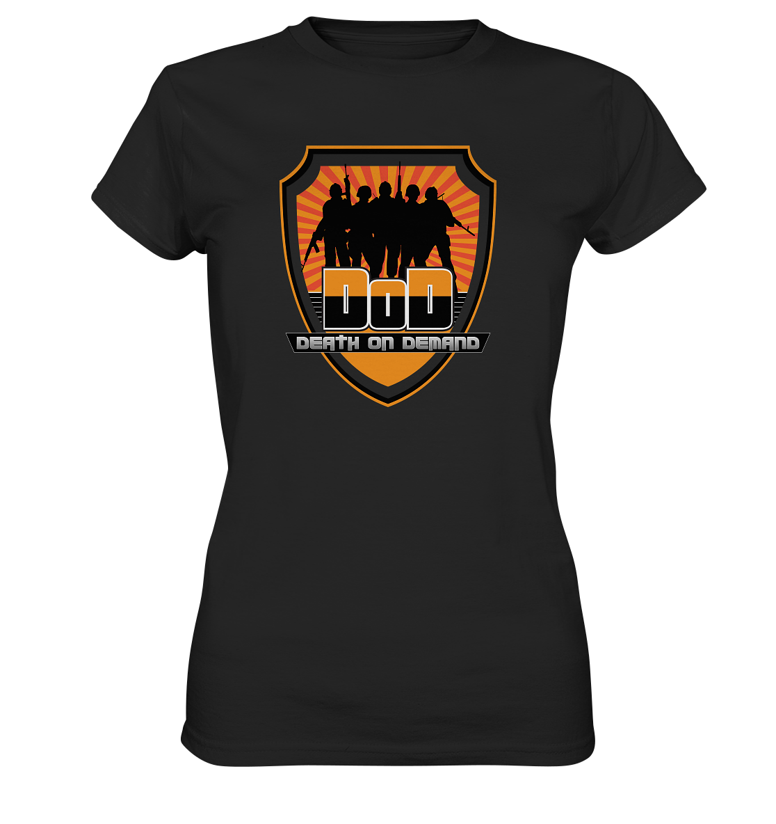 DEATH ON DEMAND - Ladies Basic Shirt