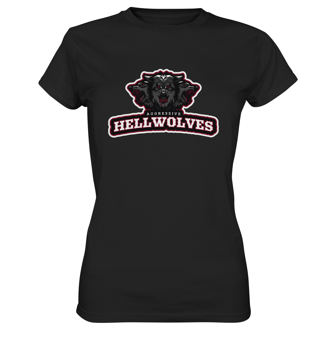 AGGRESSIVE HELLWOLVES - Ladies Basic Shirt