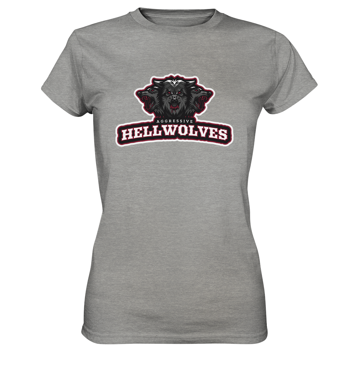 AGGRESSIVE HELLWOLVES - Ladies Basic Shirt