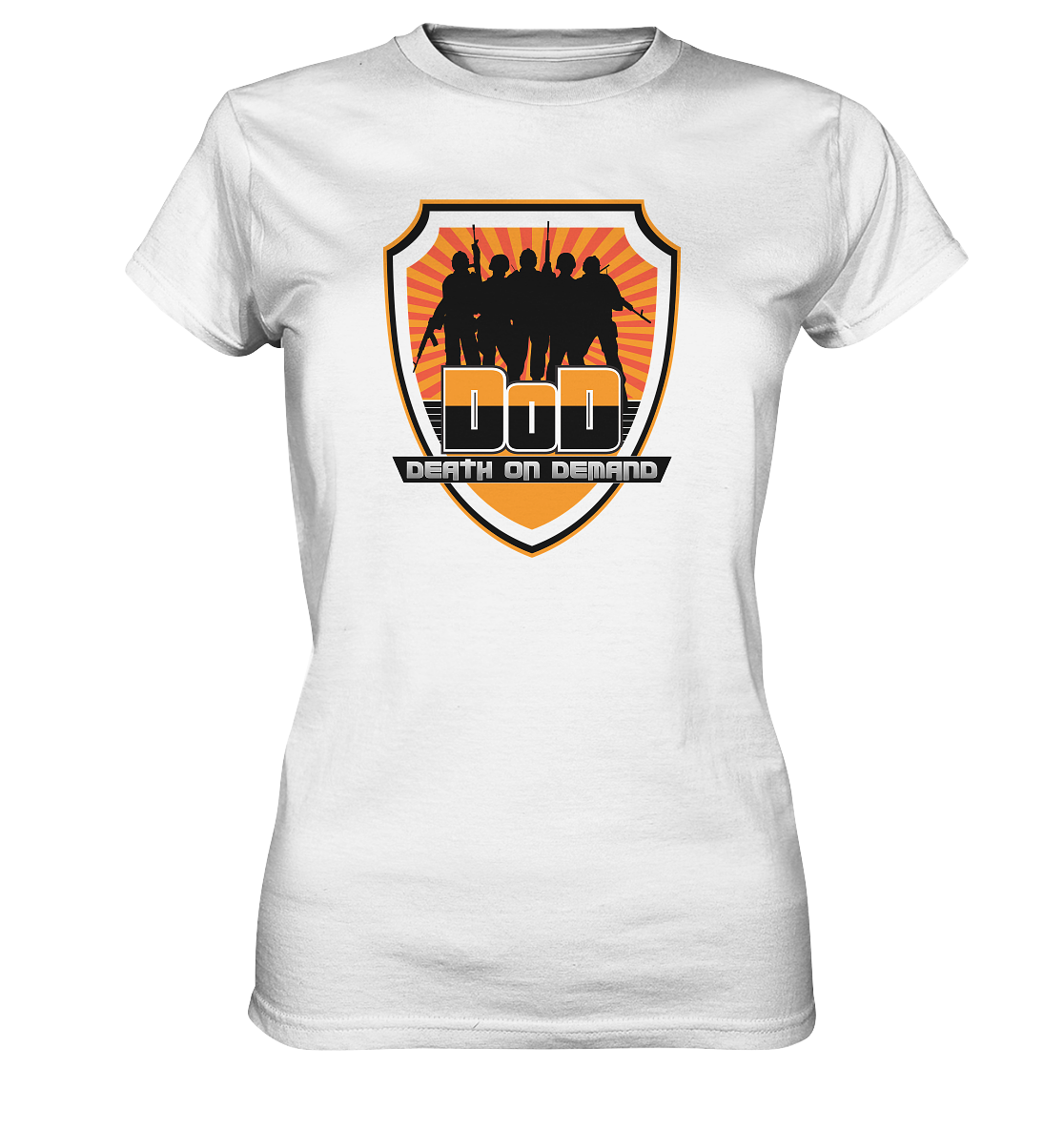 DEATH ON DEMAND - Ladies Basic Shirt
