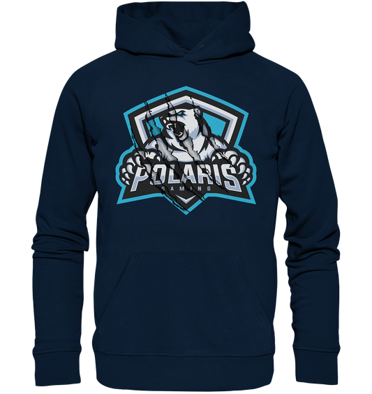 POLARIS GAMING - Scratched Logo - Basic Hoodie