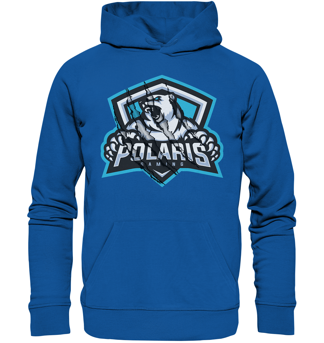 POLARIS GAMING - Scratched Logo - Basic Hoodie