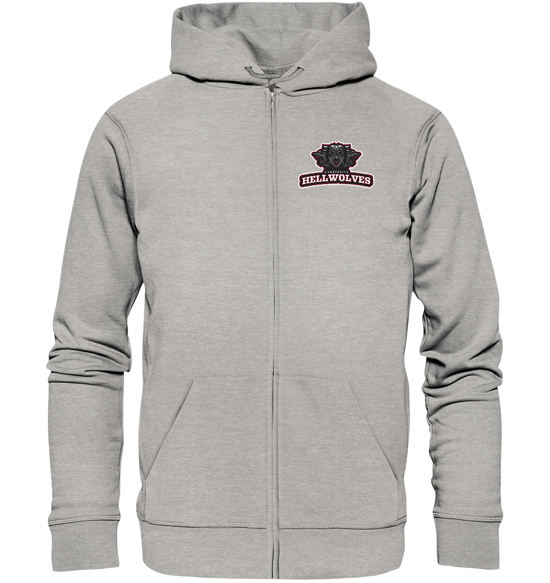 AGGRESSIVE HELLWOLVES - Basic Zipper