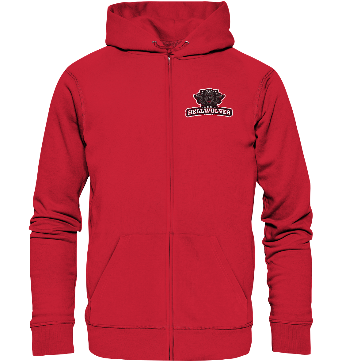 AGGRESSIVE HELLWOLVES - Basic Zipper
