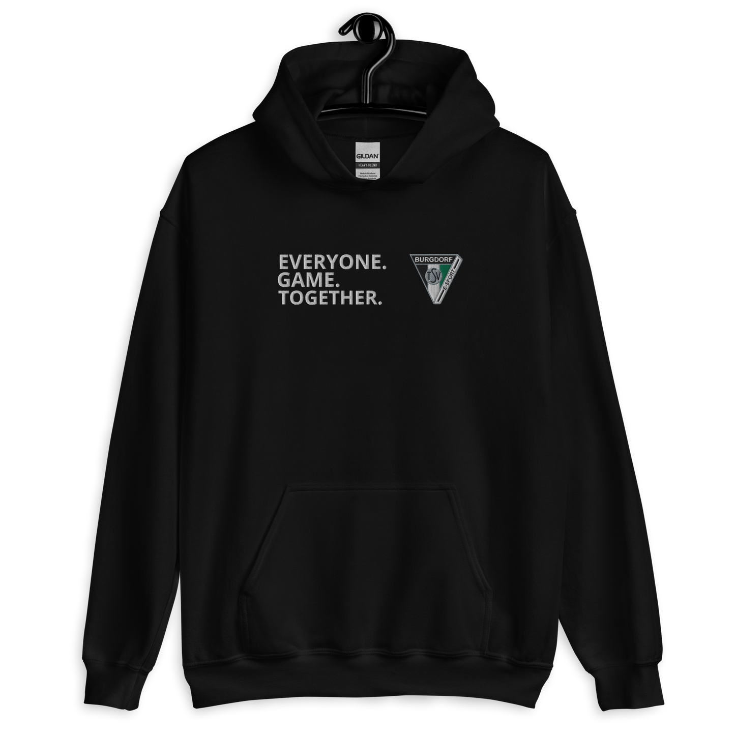 TSV Burgdorf - E-Sport - Sticklogo Hoodie "EVERYONE. GAME. TOGETHER."