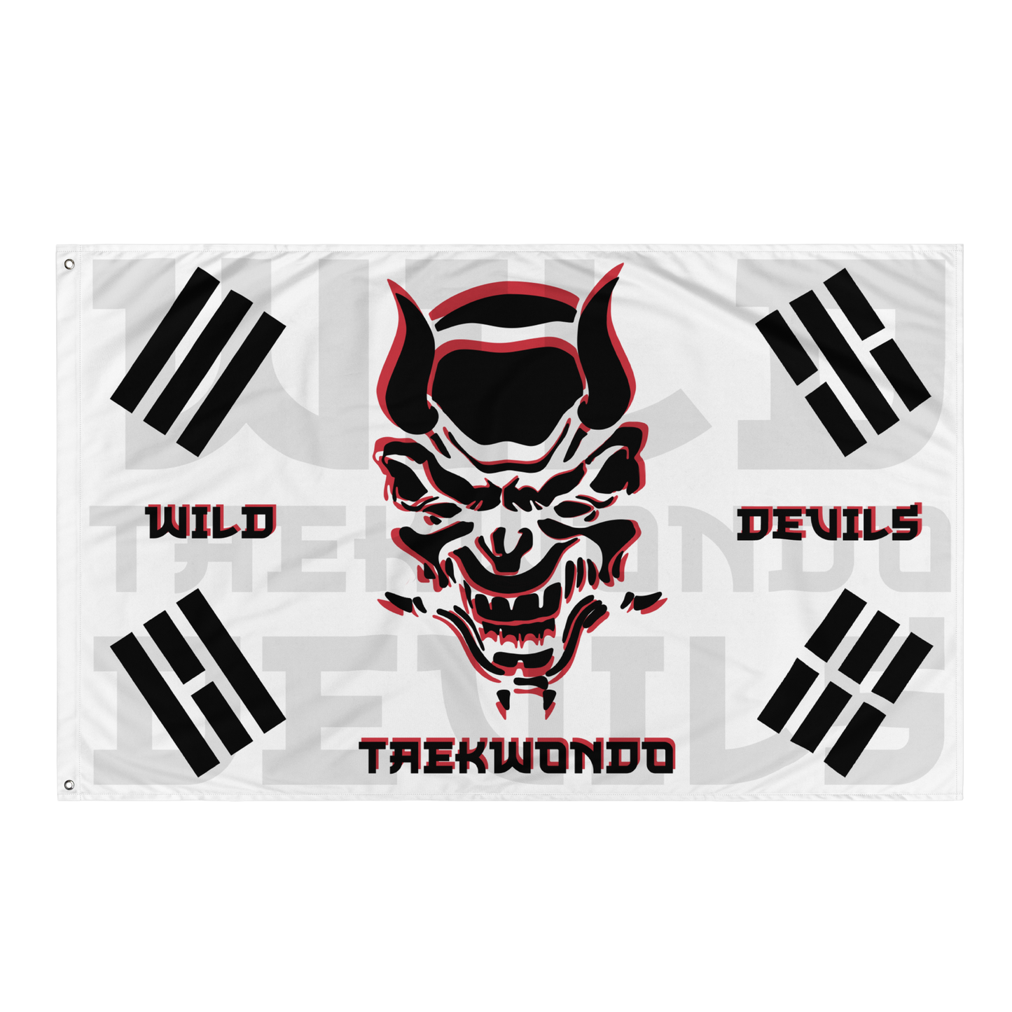 WILD DEVILS - TAEKWONDO - Flagge