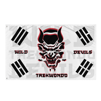 WILD DEVILS - TAEKWONDO - Flagge