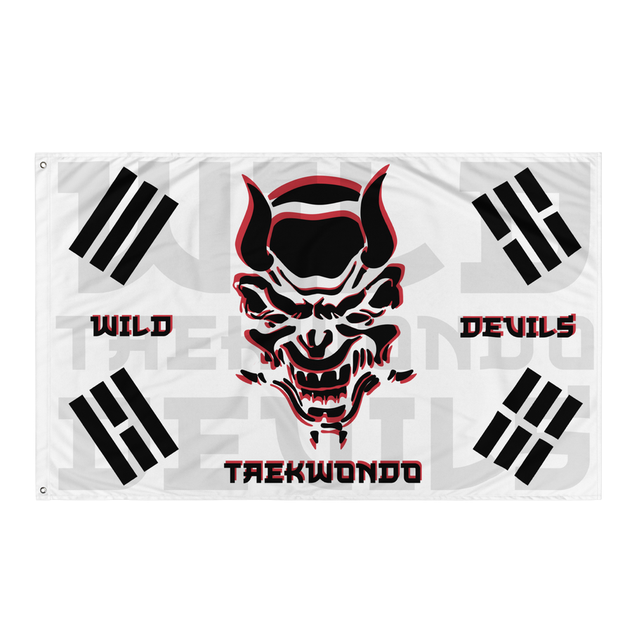 WILD DEVILS - TAEKWONDO - Flag