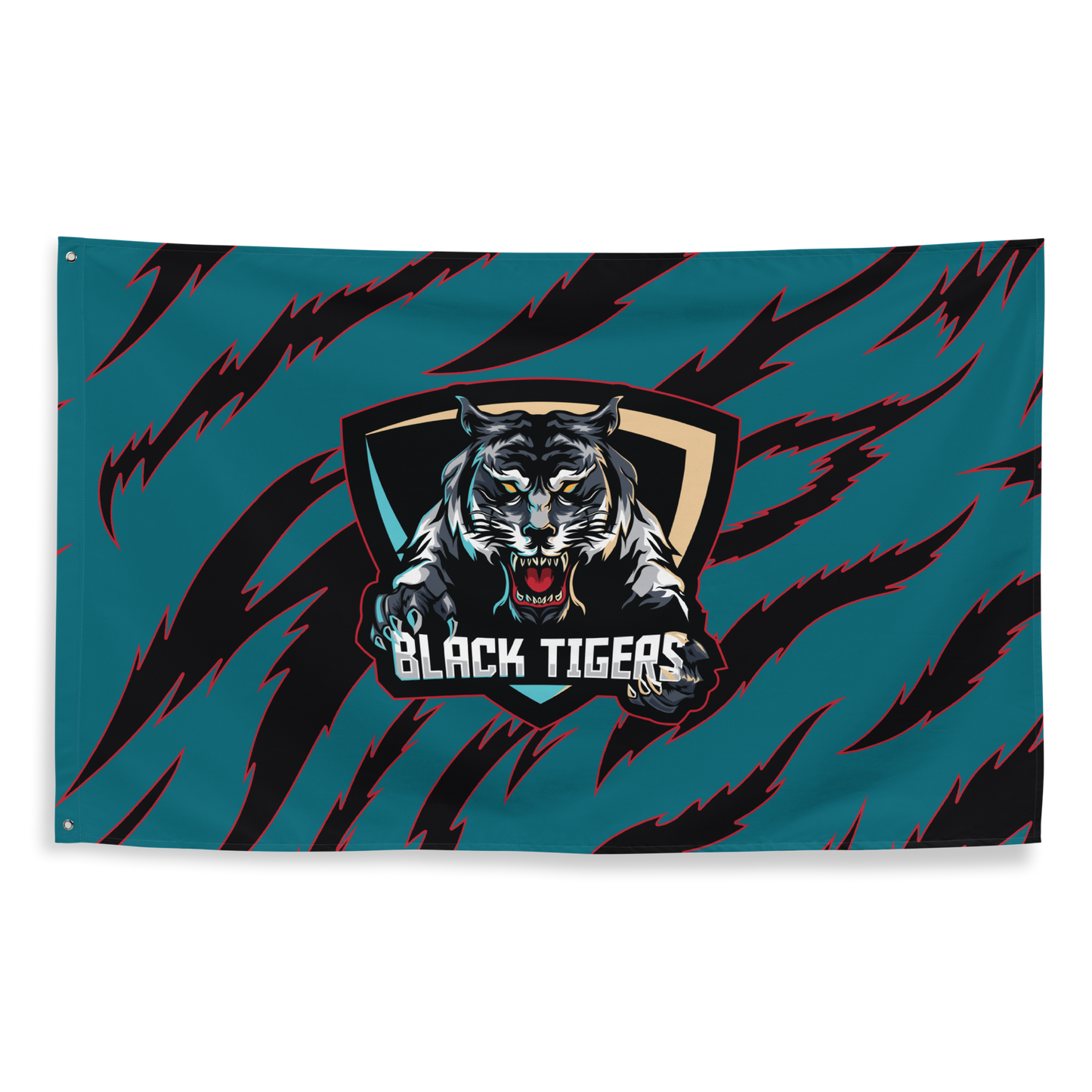 BLACK TIGERS - Flagge 2024