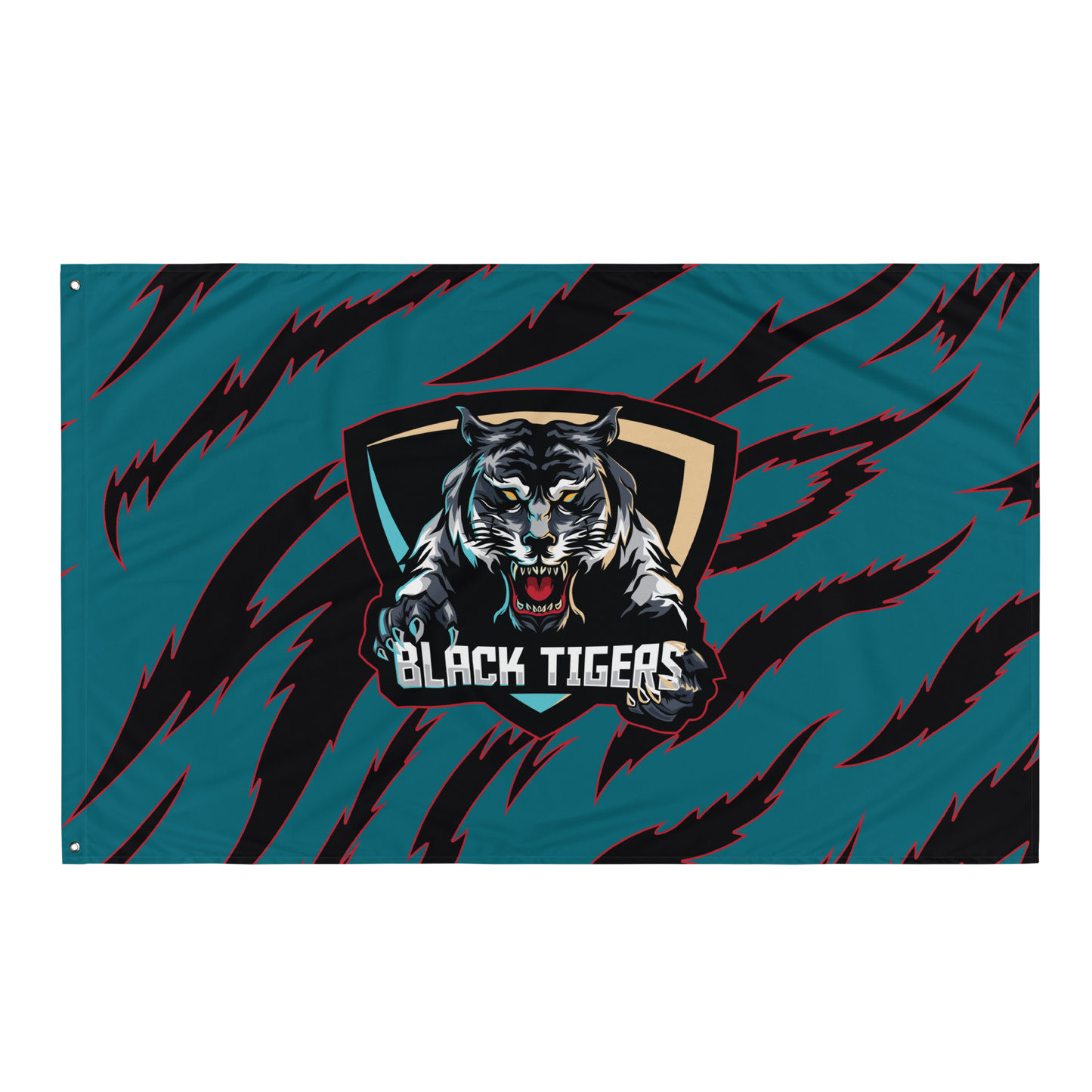 BLACK TIGERS - Flagge 2024