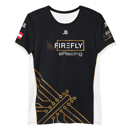 FIREFLY ERACING - Roundneck Jersey 2026 – Vorderseite, flach liegend