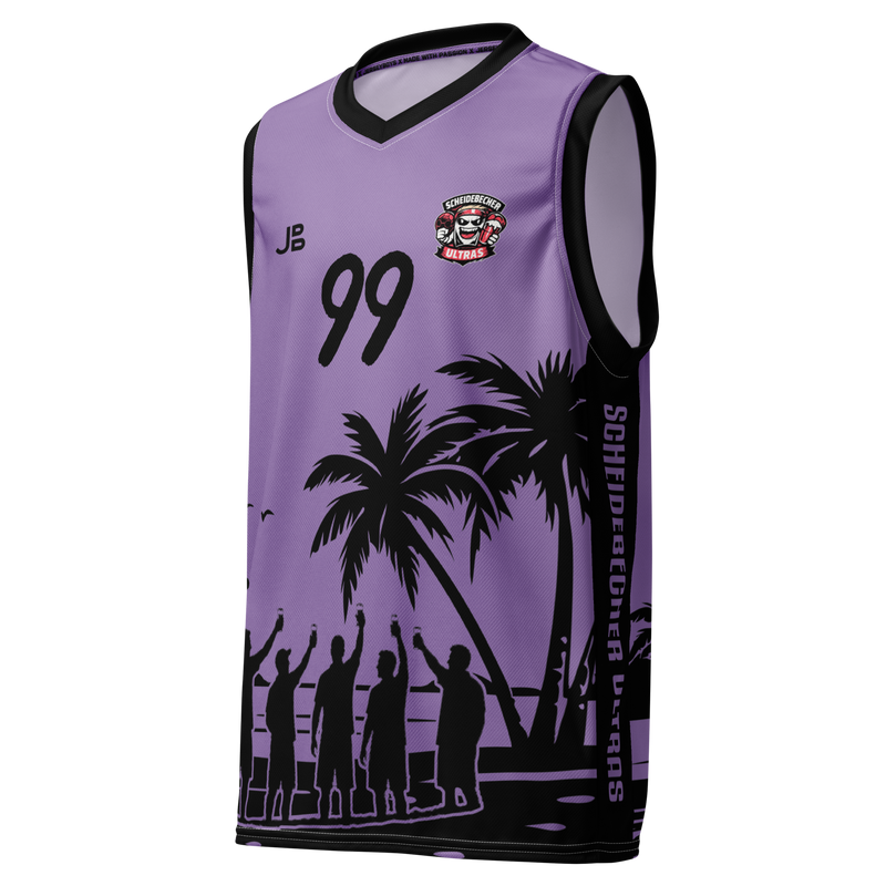 Unisex Basketball Jersey im Teamdesign