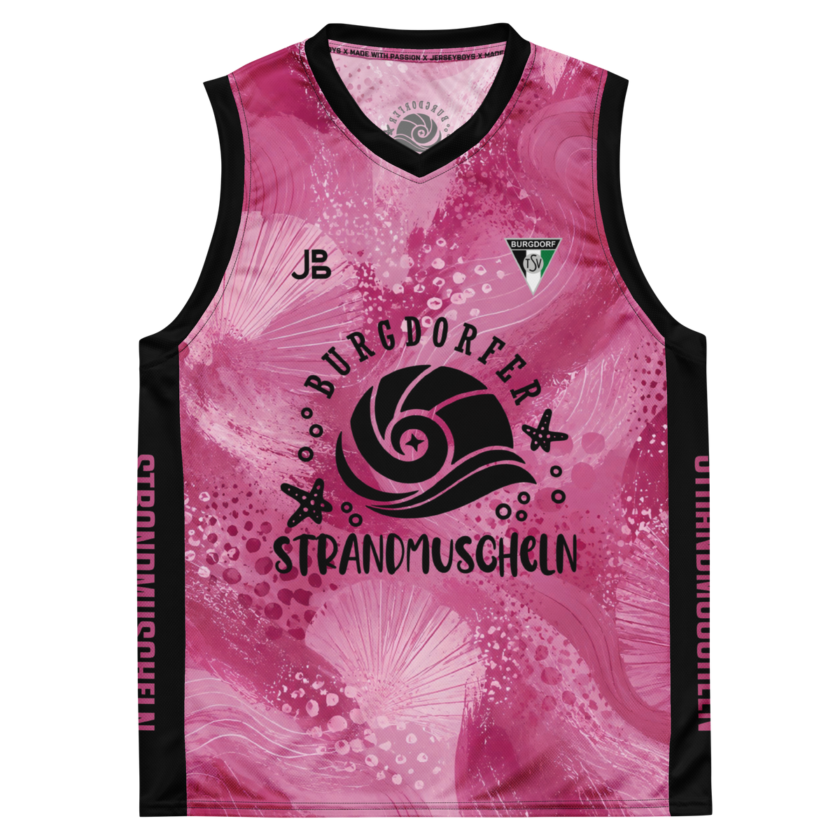 Unisex Basketball Jersey – Design example