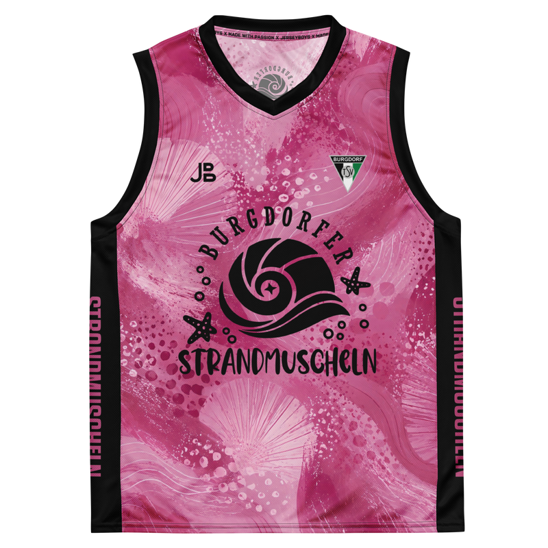 Unisex Basketball Jersey im Teamdesign