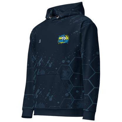 NOOB RACING TEAM - Crew Hoodie – Vorderansicht schräg links