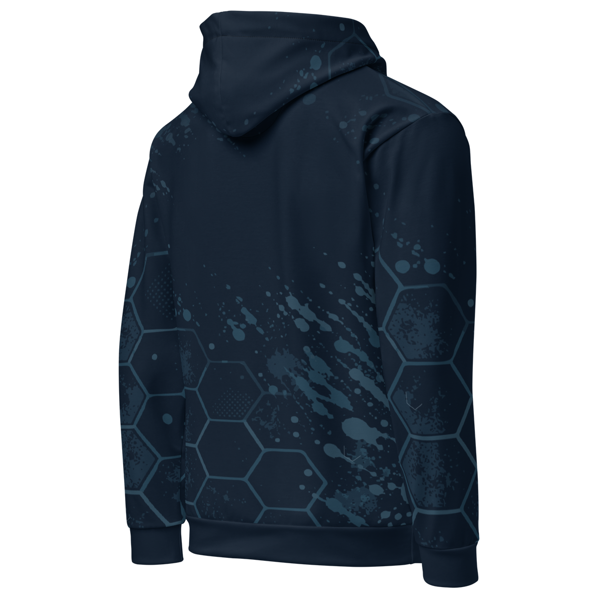 NOOB RACING TEAM - Crew Hoodie – Rückansicht schräg rechts