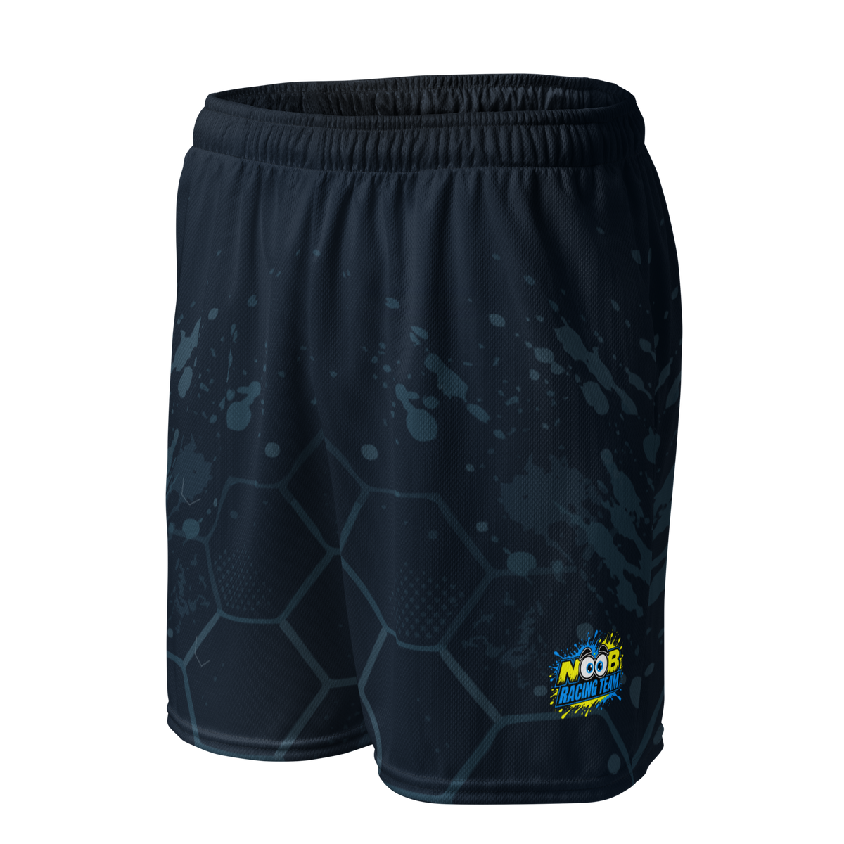 NOOB RACING TEAM - Crew Shorts – Vorderansicht schräg links