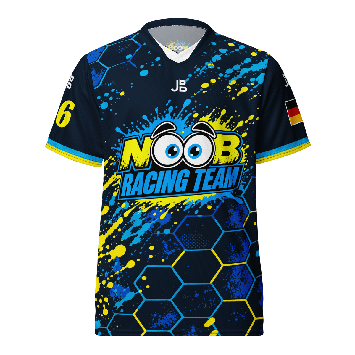 NOOB RACING TEAM - Jersey 2026 – Vorderansicht