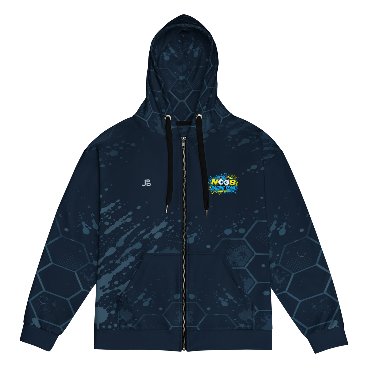 NOOB RACING TEAM - Crew Zipper – Vorderansicht