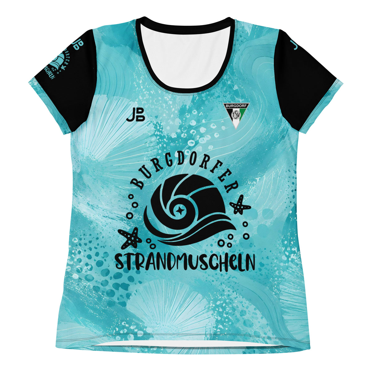 Women's Athletic T-shirt – Design example