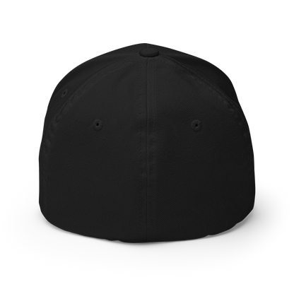 NOOB RACING TEAM - FlexFit Cap – Rückansicht