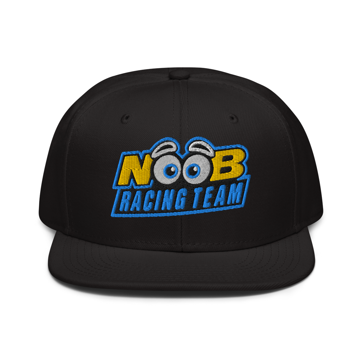 NOOB RACING TEAM - Snapback Cap – Vorderansicht