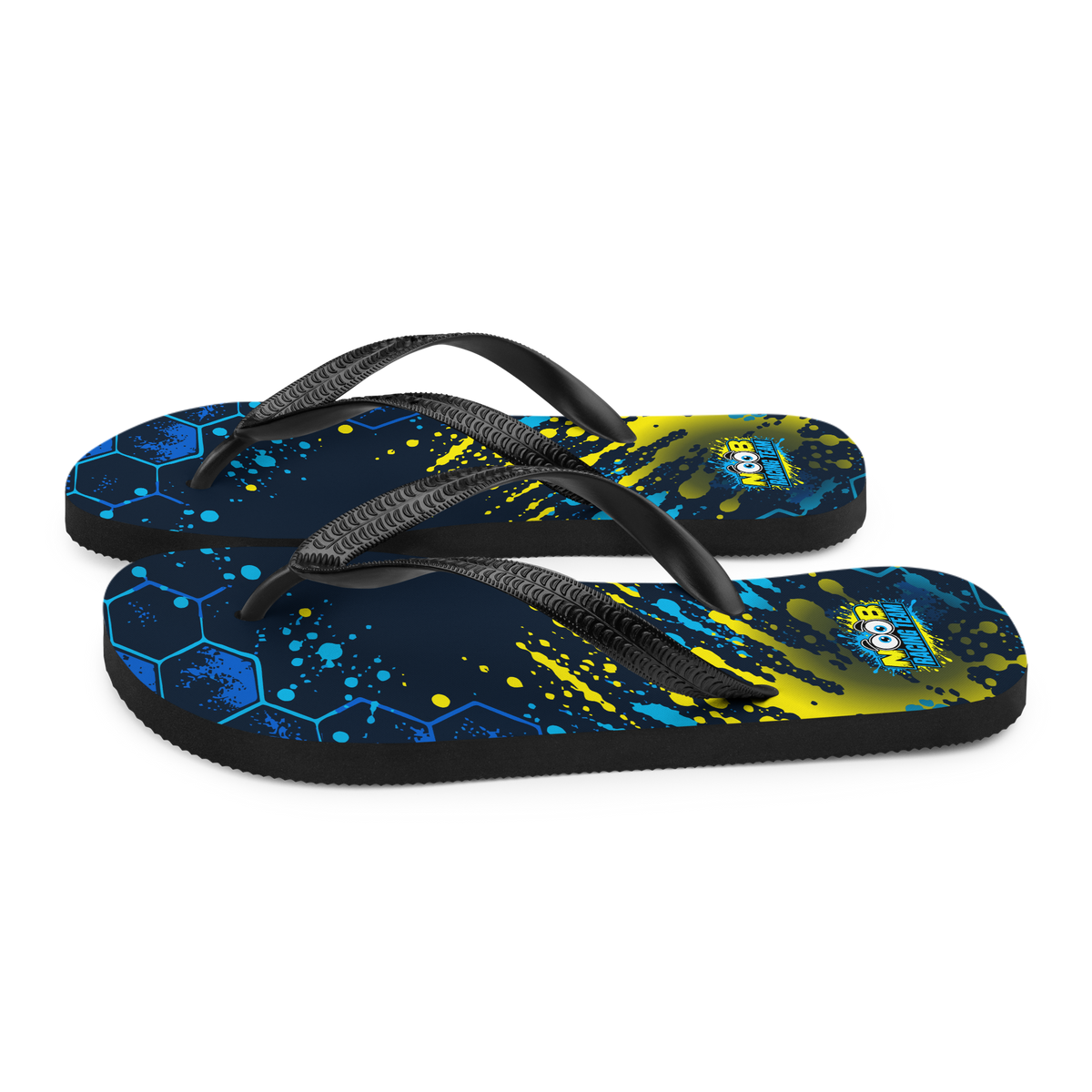 NOOB RACING TEAM - Flip-Flops – Linke Seitenansicht