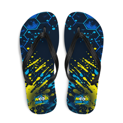 NOOB RACING TEAM - Flip-Flops – Ansicht von oben