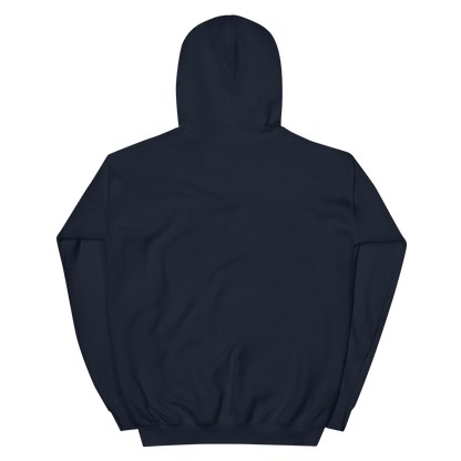 NOOB RACING TEAM Basic Hoodie 2026 – Dunkelblau, Rückansicht