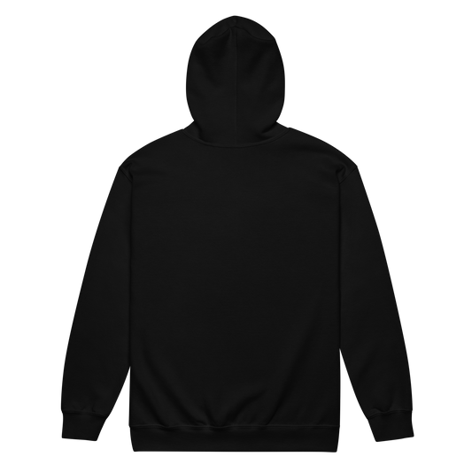 NOOB RACING TEAM Basic Zipper 2026 – Schwarz, Rückansicht