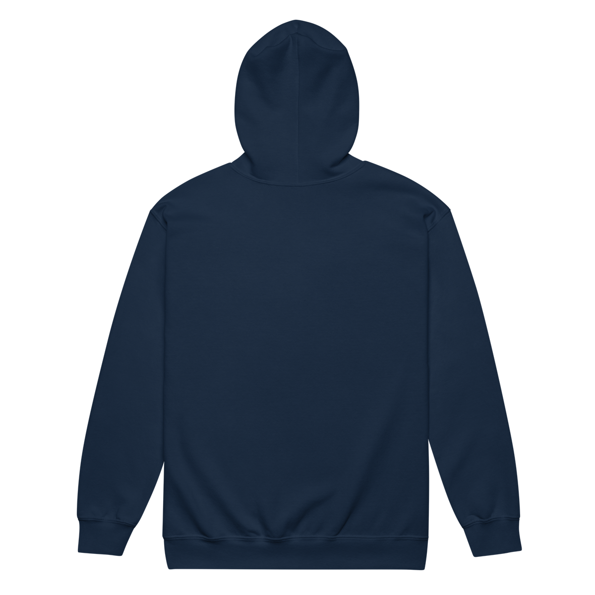 NOOB RACING TEAM Basic Zipper 2026 – Dunkelblau, Rückansicht