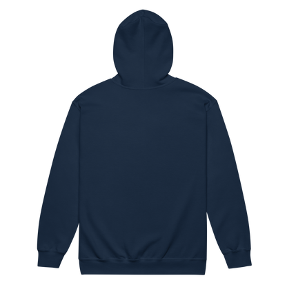 NOOB RACING TEAM Basic Zipper 2026 – Dunkelblau, Rückansicht