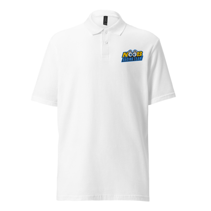 NOOB RACING TEAM - Stick Poloshirt – Vorderansicht