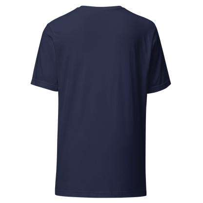 NOOB RACING TEAM Basic Shirt 2026 – Dunkelblau, Rückansicht