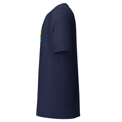 NOOB RACING TEAM Basic Shirt 2026 – Dunkelblau, linke Seitenansicht