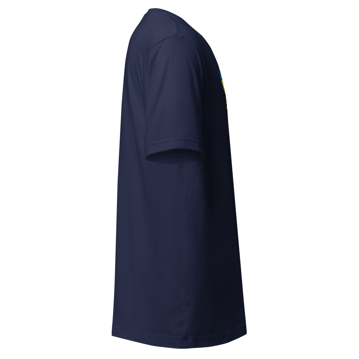 NOOB RACING TEAM Basic Shirt 2026 – Dunkelblau, rechte Seitenansicht
