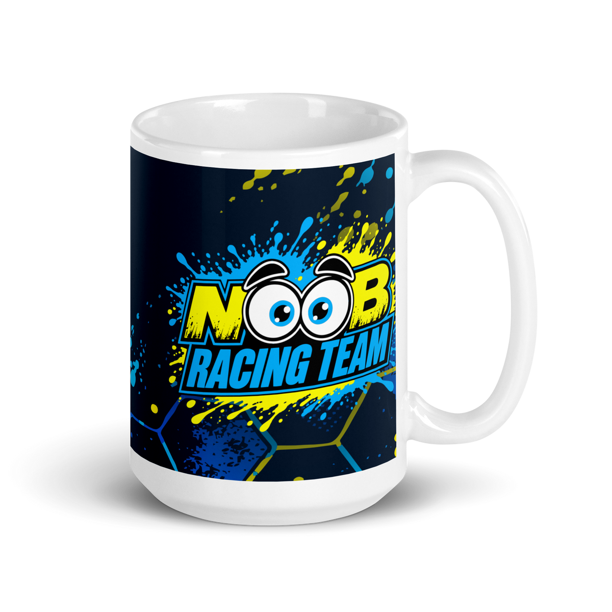 NOOB RACING TEAM - Tasse – Henkel rechts