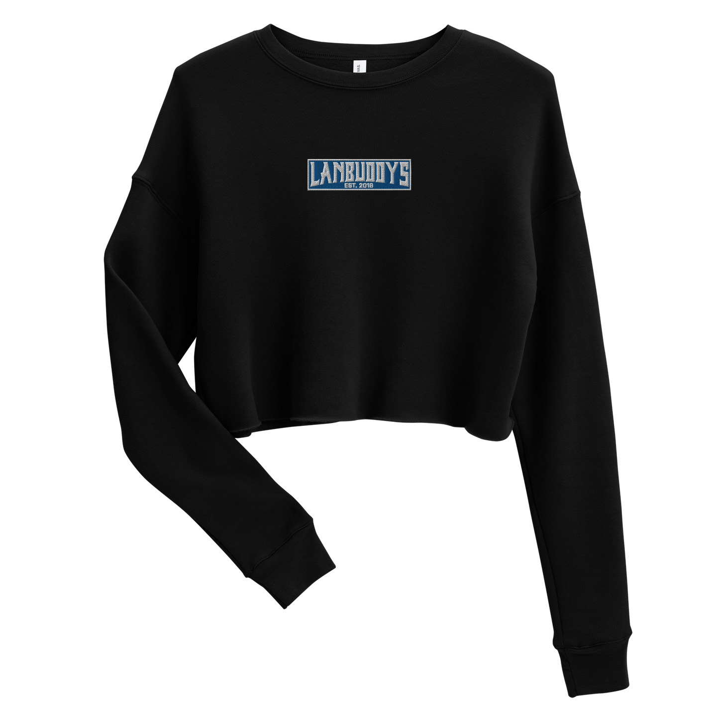 LANBUDDYS - Ladies Stick Crop Sweatshirt