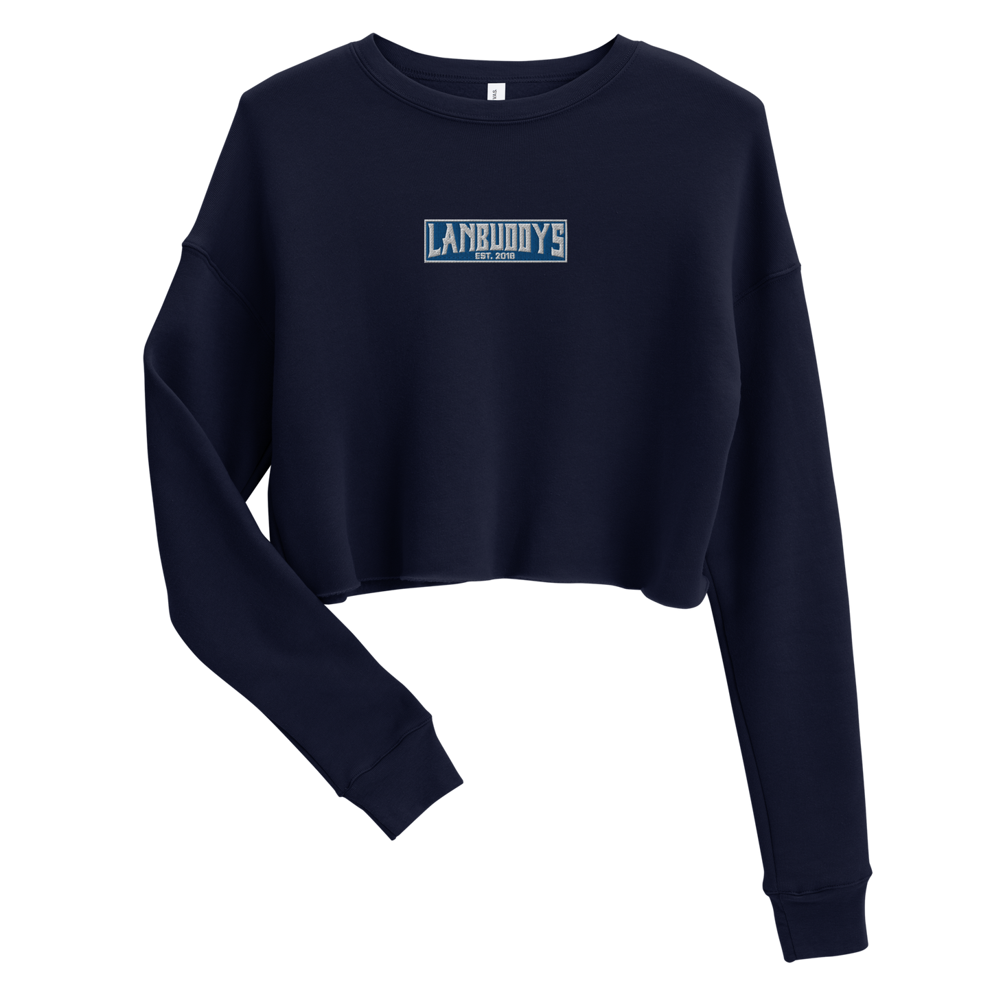 LANBUDDYS - Ladies Stick Crop Sweatshirt