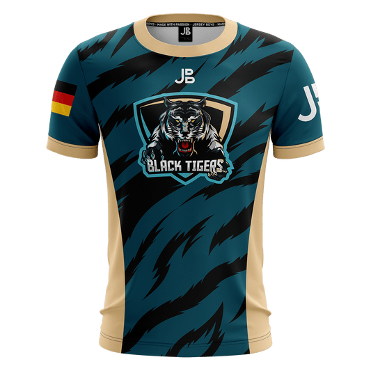 Black sales tigers jersey