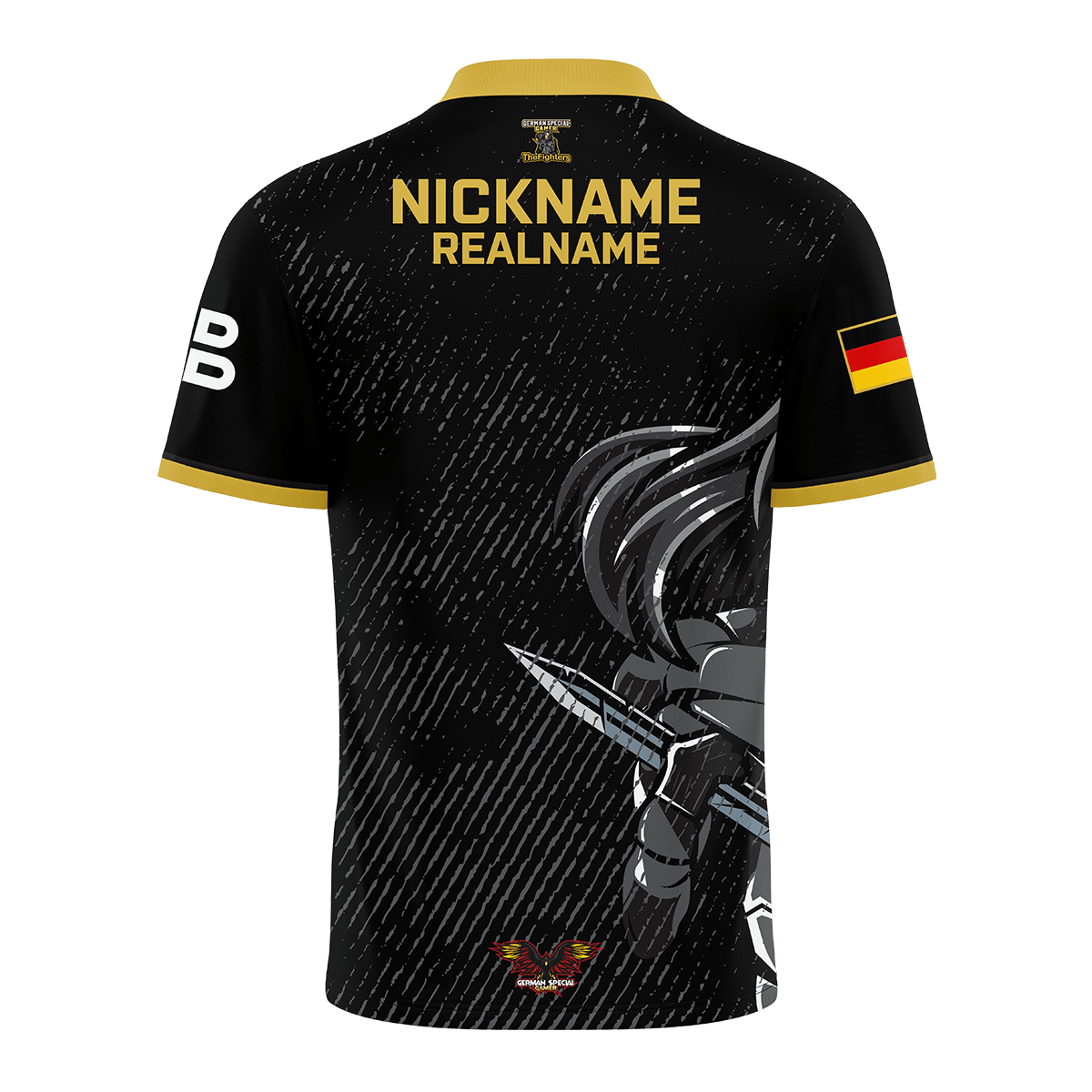 GERMAN SPECIAL GAMER - THE FIGHTERS - Jersey 2021